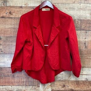 Hybrid & Company Red Blazer